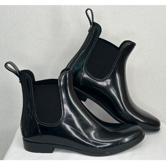 Sam Edelman Tinsley Waterproof Rain Chelsea Boots 10M - Picture 4 of 9